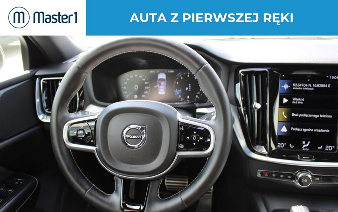 Volvo S60 cena 129850 przebieg: 167221, rok produkcji 2020 z Miłosław małe 191